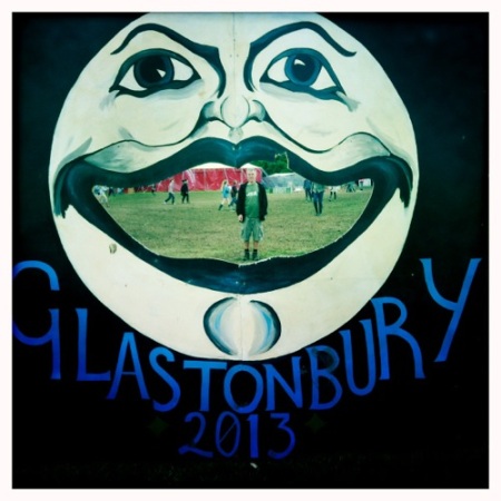 Glastonbury sign